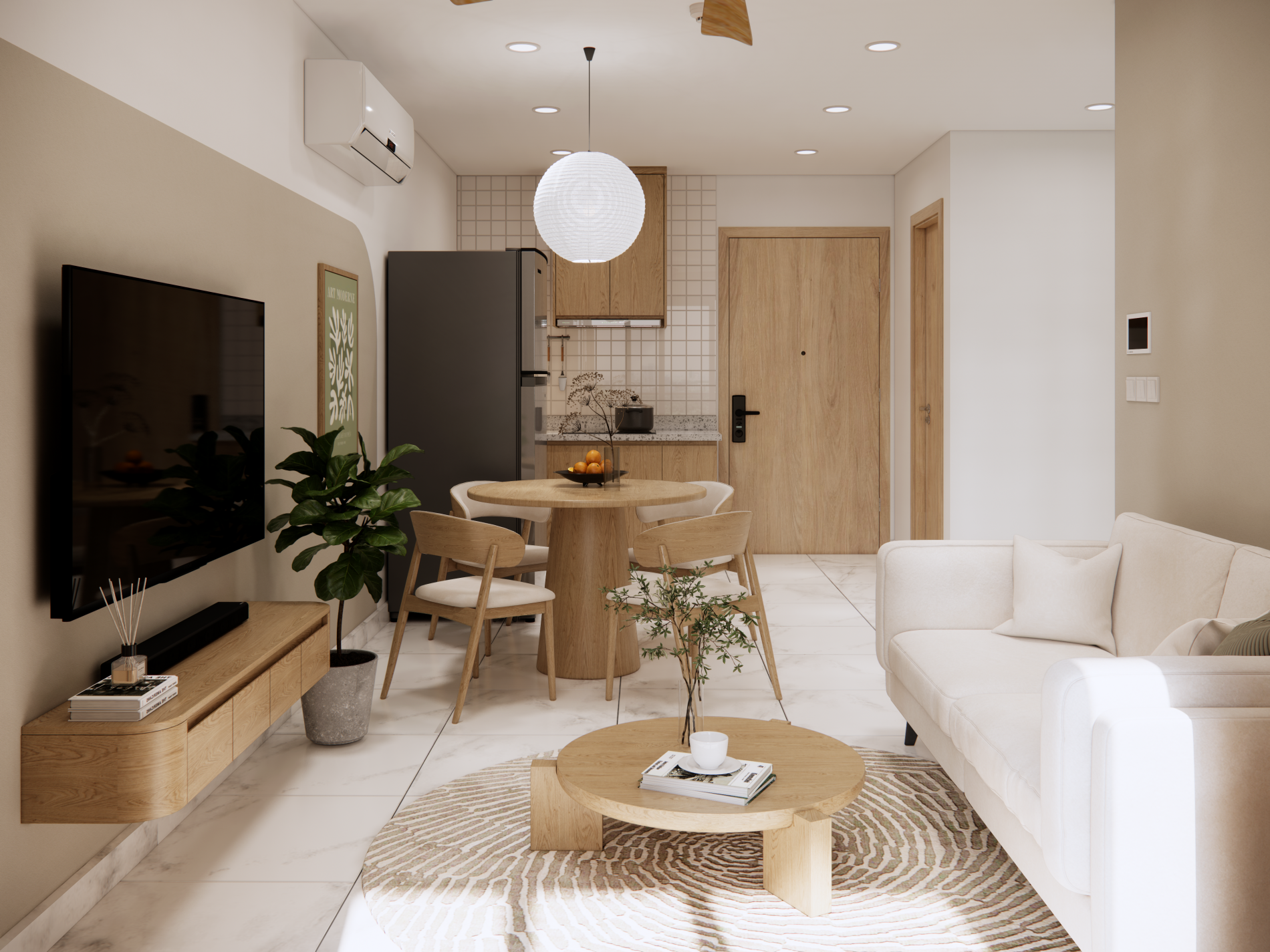 Vinhome 1 Phòng Ngủ